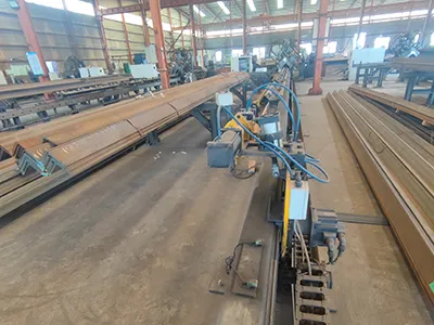 Zone de stockage des matières premières