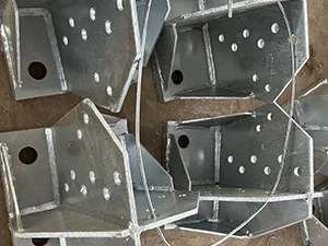 Composants du pied de pylône 