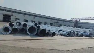 Composants en acier galvanisés à chaud pour pylône monopole