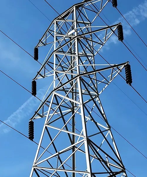 Angular Steel Power Transmission Tower