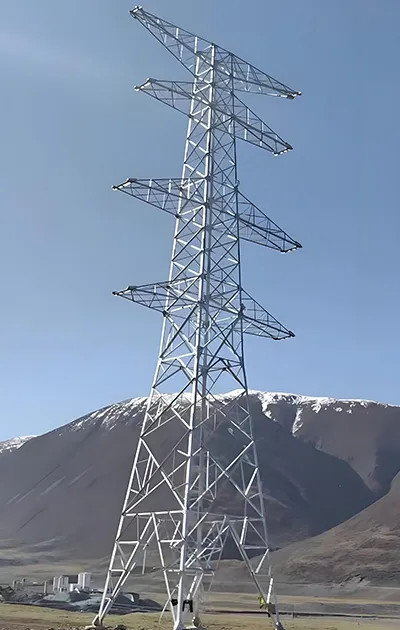 Angular Steel Power Transmission Tower