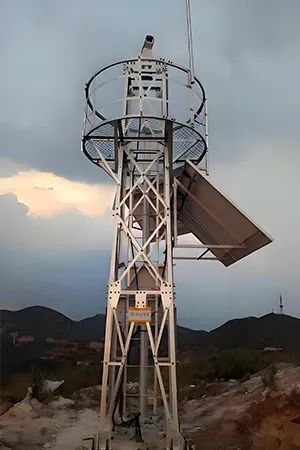 Large couverture de surveillance