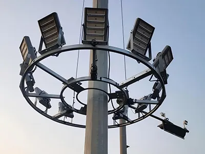 Pylône monopole d’éclairage